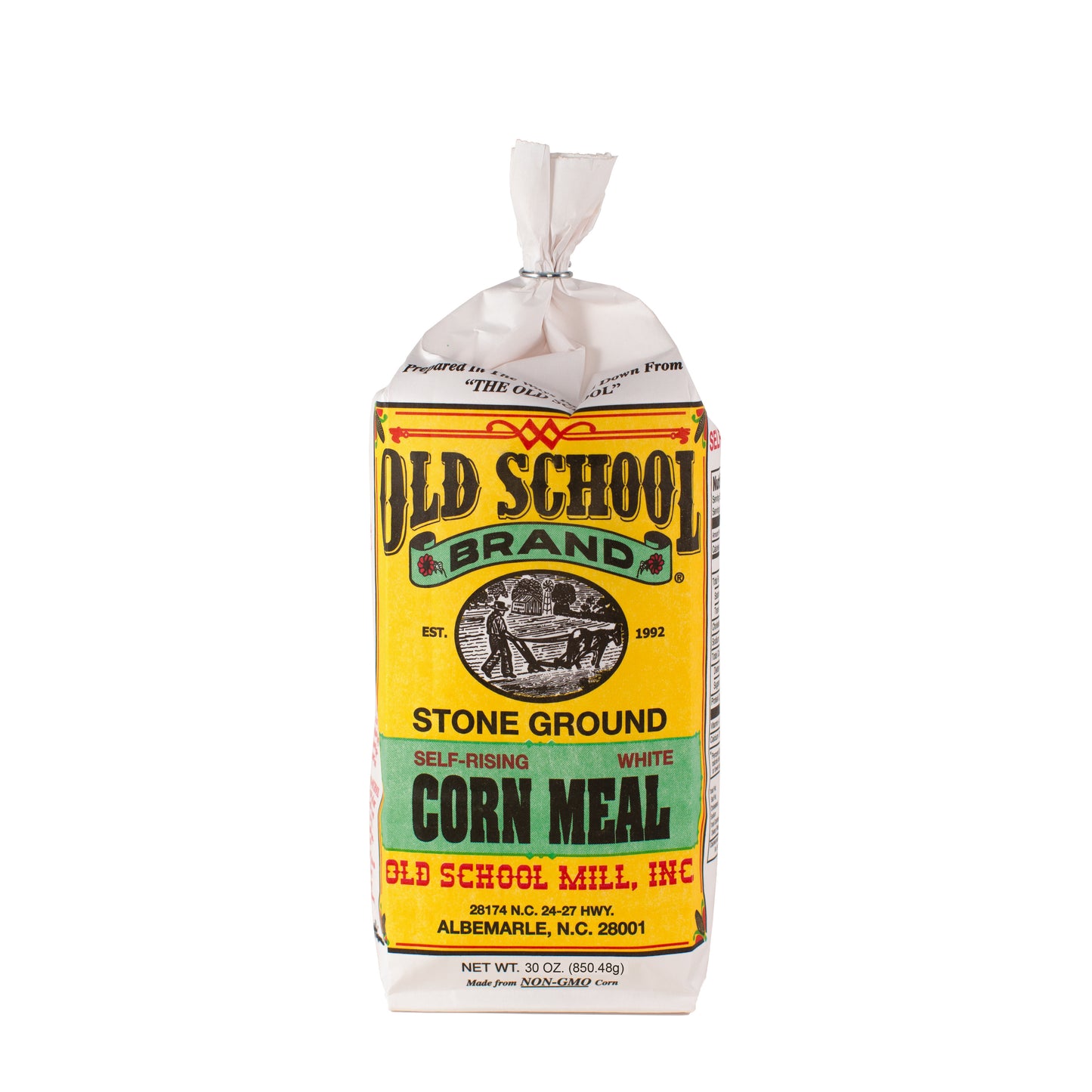 Self Rising White Corn Meal, 30 oz