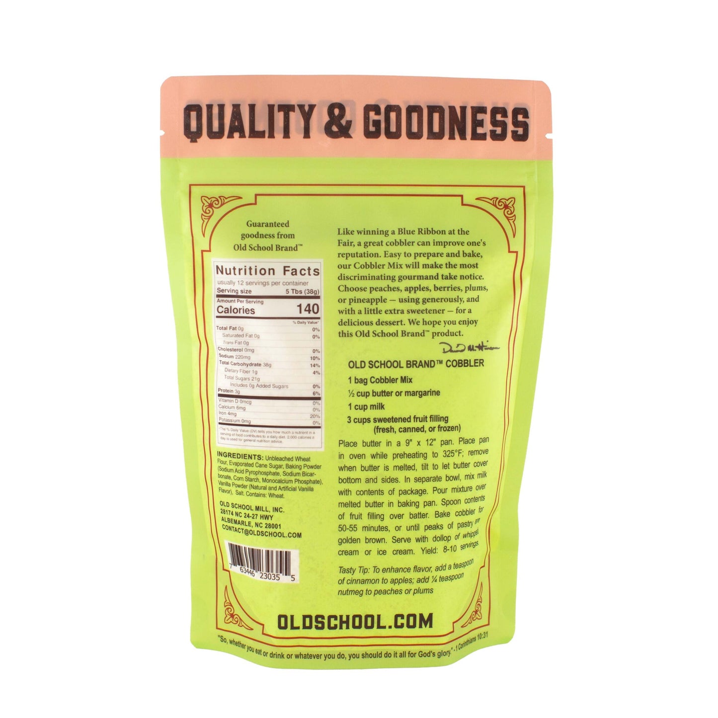Cobbler Mix, 16oz image 2