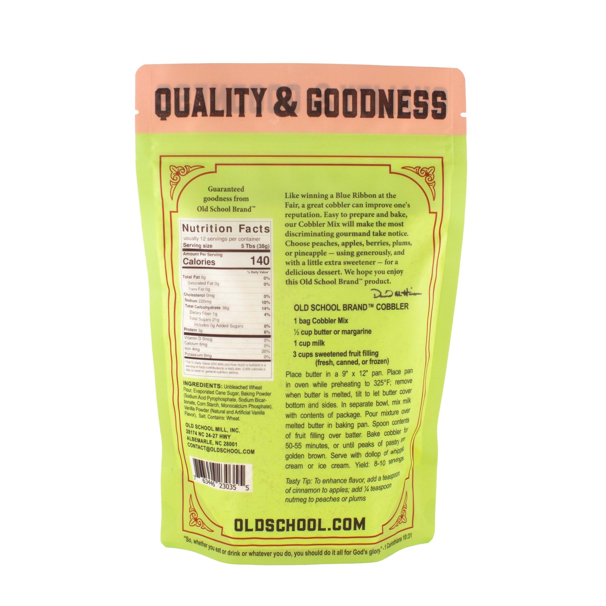 Cobbler Mix, 16oz image 2