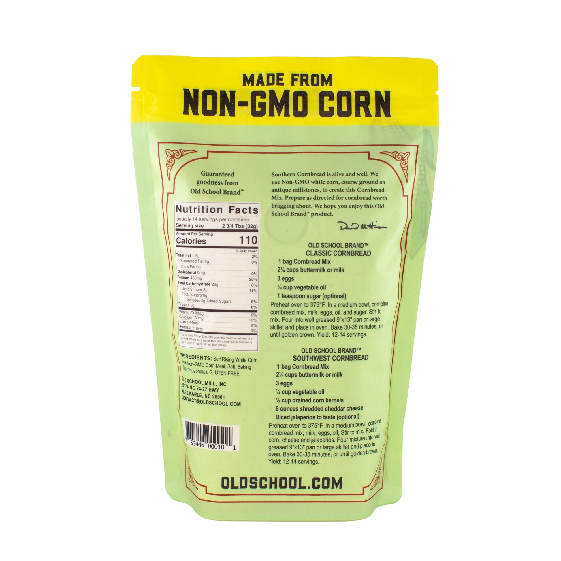 Cornbread Mix, 16oz image 2