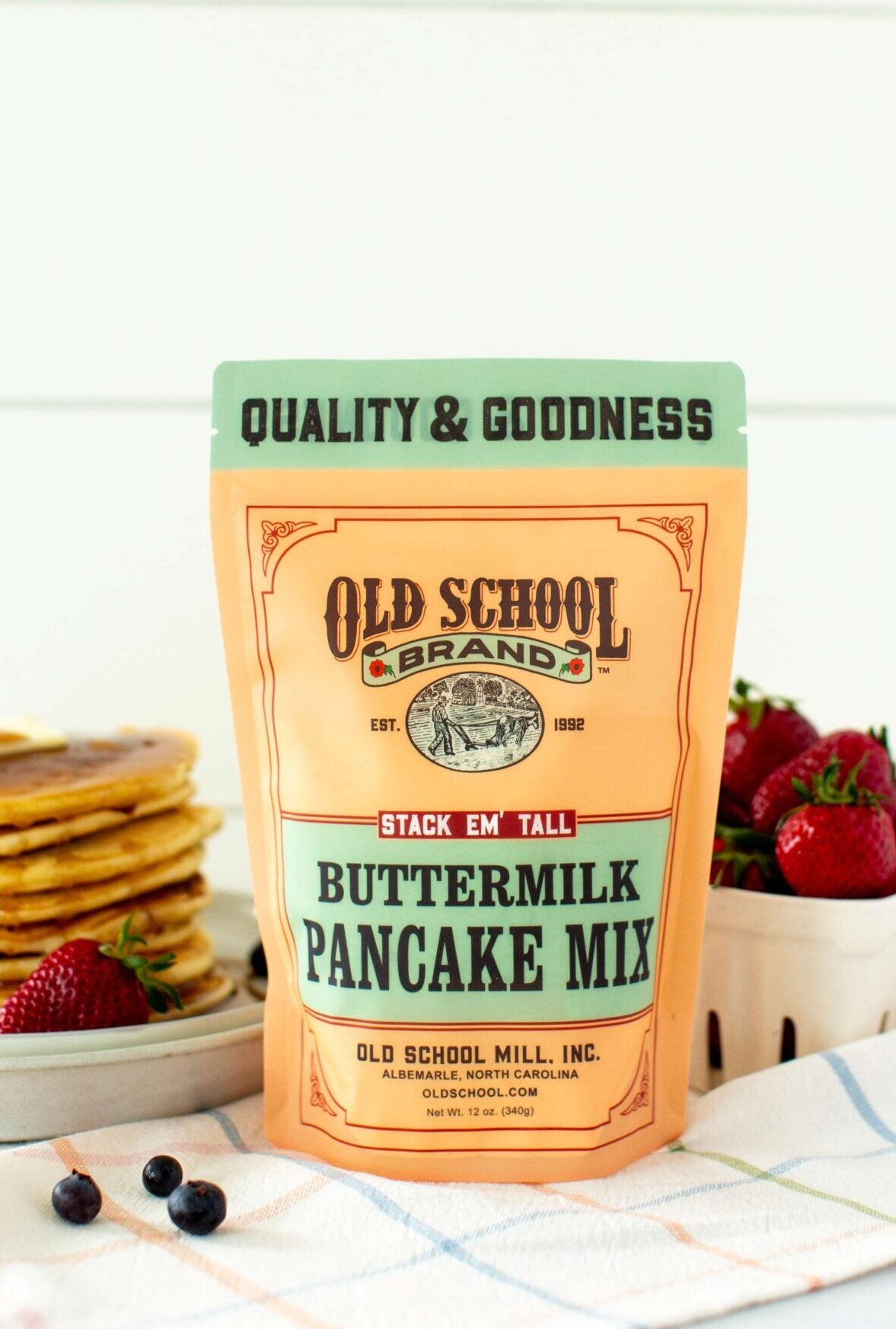 Buttermilk Pancake Mix, 12oz image 0