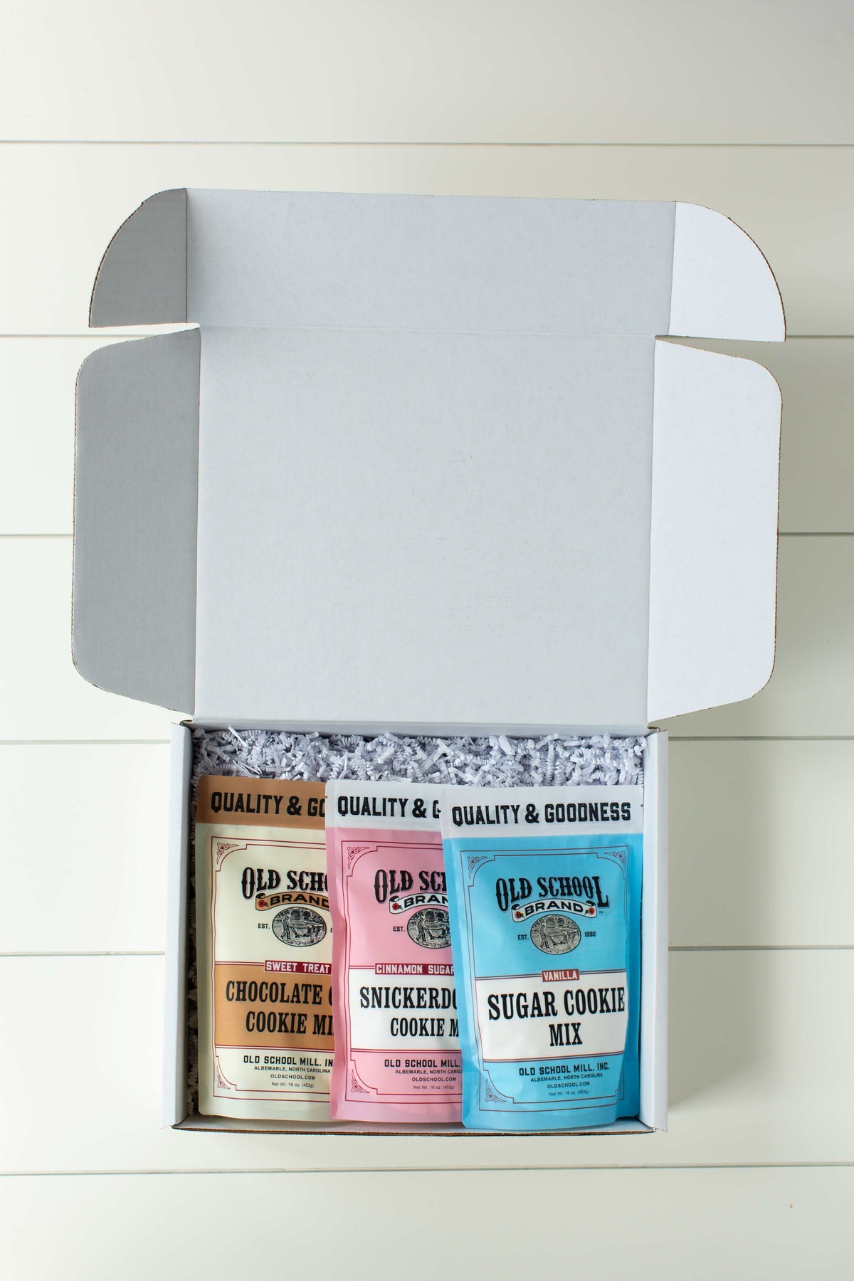 Chocolate Chip Cookie Mix, Snickerdoodle Cookie Mix, Sugar Cookie Mix
