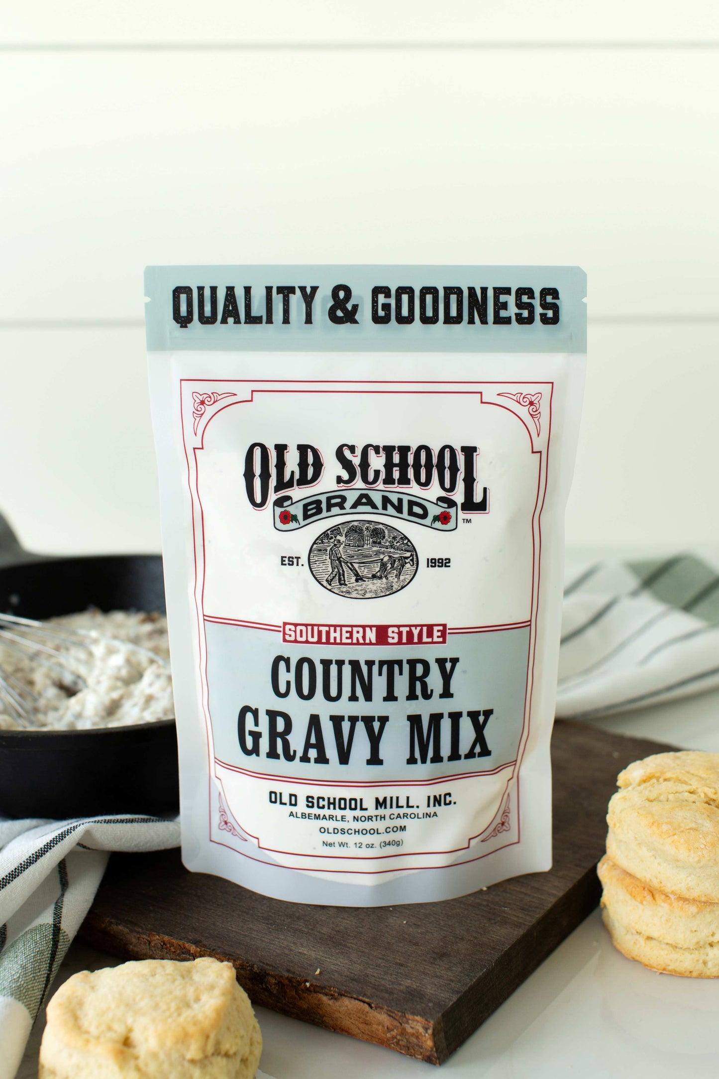 Country Gravy Mix, 12 oz.