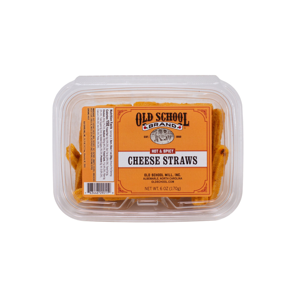 Hot & Spicy Cheese Straws, 6 oz.