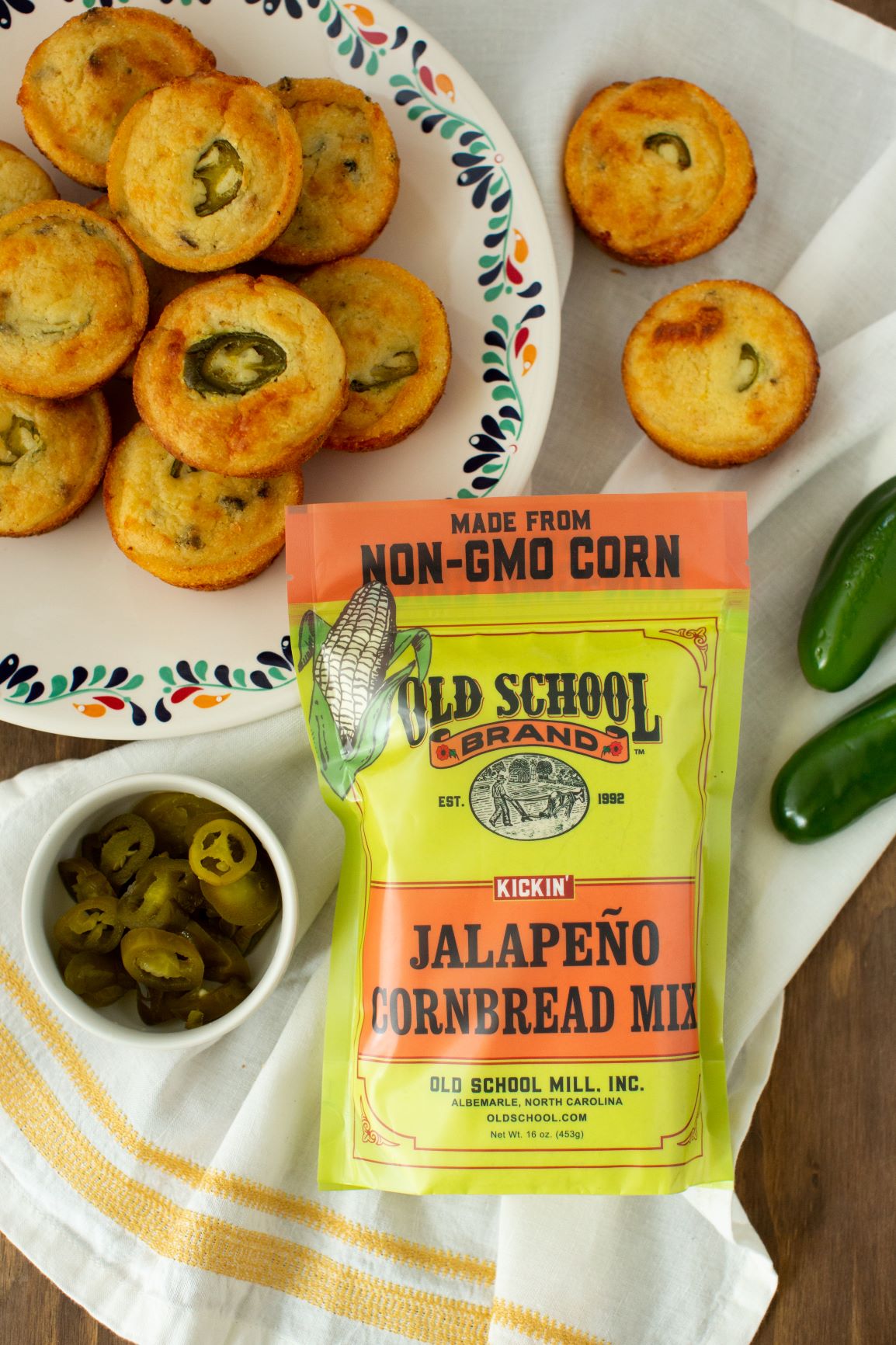 Jalapeno Cornbread Mix, 16oz image 4
