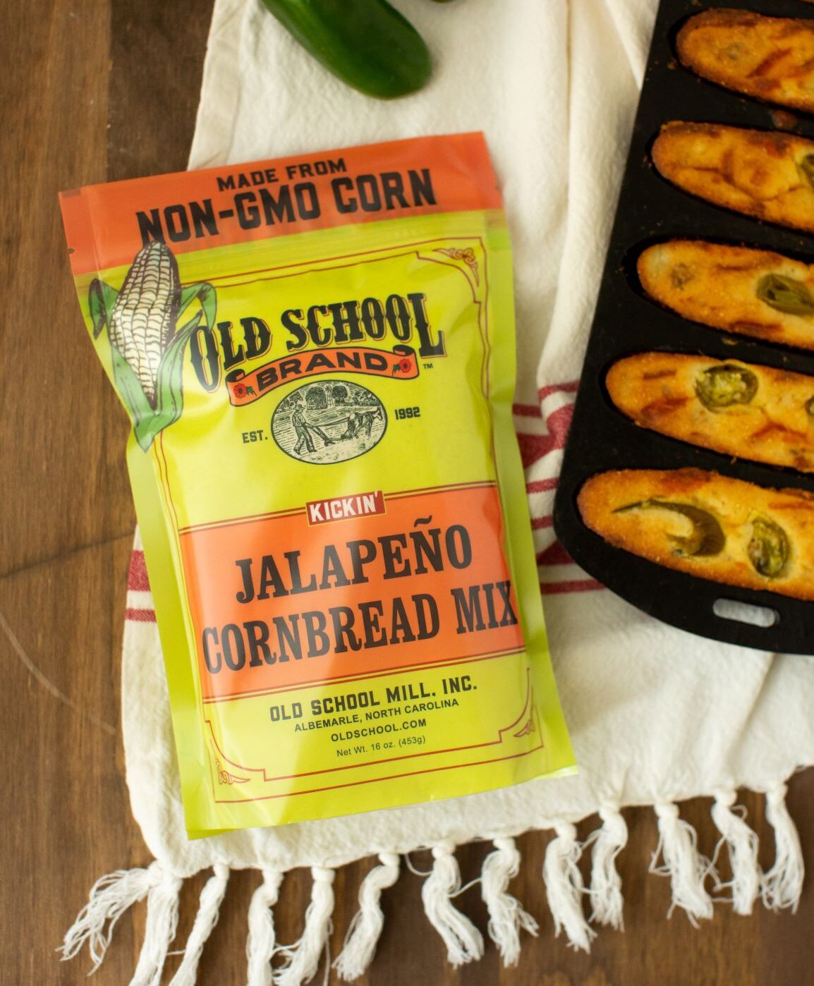 Jalapeno Cornbread Mix, 16oz image 5