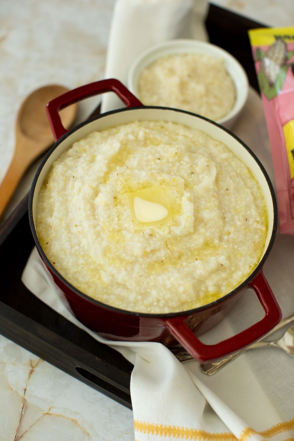 Non GMO Stone Ground, White Grits, 30oz. GLUTEN FREE image 4