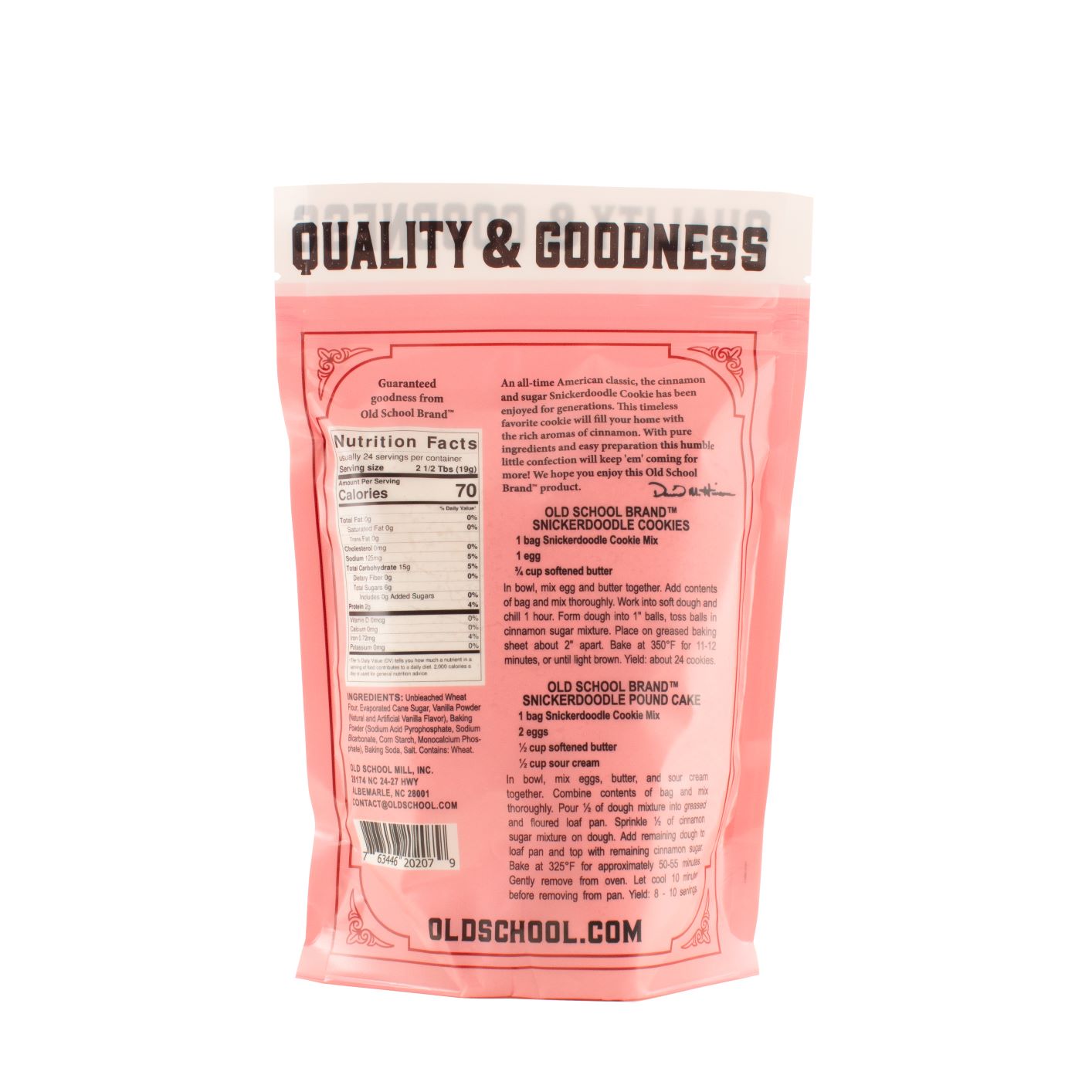 Snickerdoodle Cookie Mix, 16oz image 2